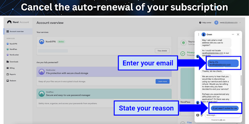 Cancel Your NordVPN Subscription